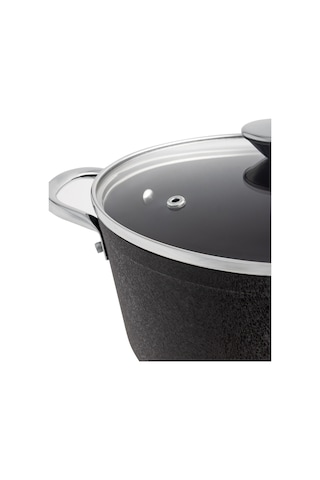 Noir Titanium Derin Tencere - Siyah - 24 Cm 8684427129890 Siyah