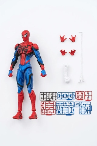 Marvel Rivals Spider-man Figürü - 83 Parça Hareketli Yapım Seti 14.7 Cm, Lisanslı