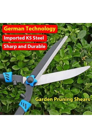 Teltree Yüksek Dayanıklı Sk5 Çelik Bahçe Budama Makası - Kolay Kullanım, Kalın Dallar İçin İdeal