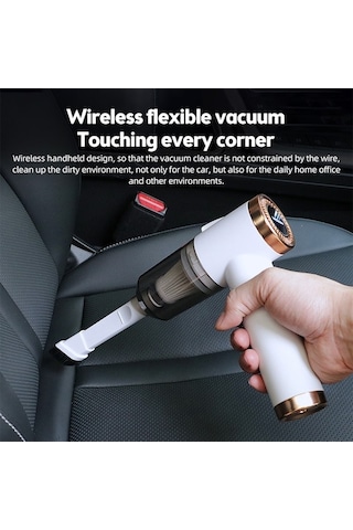 Novahub Kablosuz Taşınabilir Süpürgesi - 9000pa, 120w, Led Işık