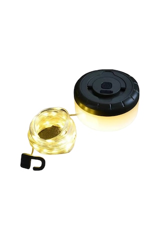 Symbee Dış Mekan Kamp Işığı: 1800mah Pil, 200 Lümen, Renkli Işık, 4 Fonksiyon, Type-c Şarj, Elden Taşınabilir Beyaz