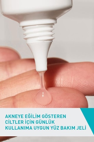 Cerave Yağlı ve Düzensiz Cilter için Yüz Bakım Jeli 40 ml