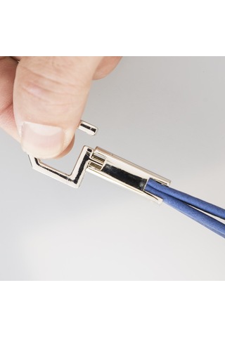 Deri Anahtarlık Bkr16 G21 Mavi