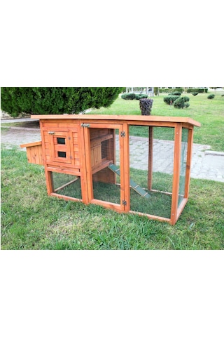 Lüks Ahşap Tavuk Kümesi 10  Tavukluk