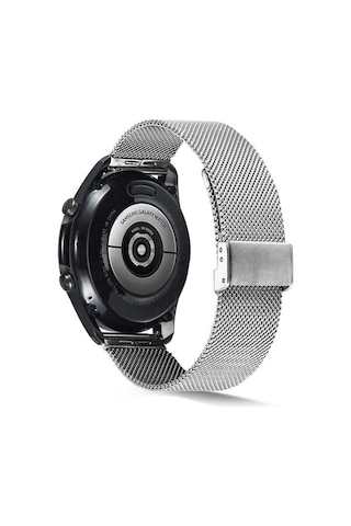 Galaxy Watch 46mm Uyumlu Krd-45 22mm Metal Arth Kordon-gümüş