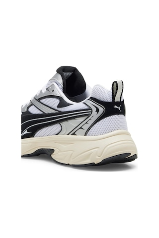 Puma Morphic Retro Spor Ayakkabı Beyaz - Siyah