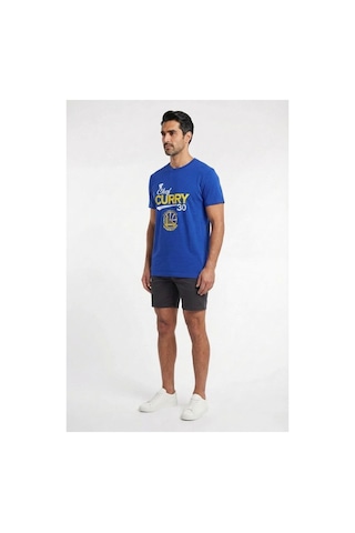 Gmail Future Gen Chef Curry Mavi Dar Kalıp Erkek T-shirt 141967 SİYAH