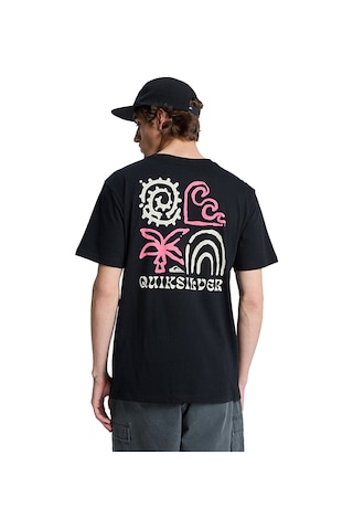 Quiksilver Tap In Erkek Siyah Outdoor T-shirt Eqyzt08307-11783