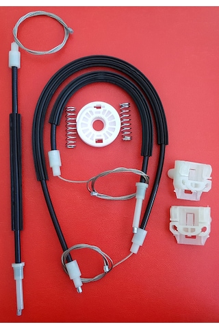 Skoda Fabia Mk1 1999-2007 Ön Sol Sağ Cam Kriko Teli ve Tamir Seti