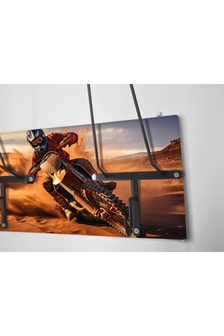 Özel Fotoğraflı Kask Askısı, Motorcu Kask Askısı, Personalv20