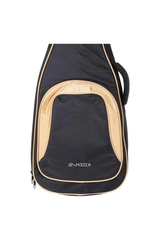 Siyah-sarı Renkli Elektro Gitar Gigbag İle Güvenli Taşıma 01