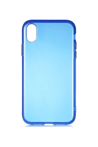 Apple Uyumlu iPhone Xr 6.1 Kılıf Zore Bistro Kapak Mavi