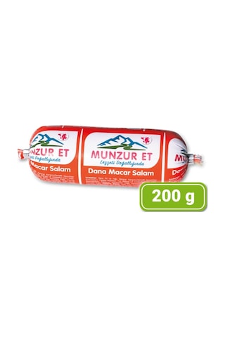 Munzur Dana Macar Salam - 200 Gr