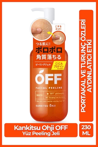 Cosmetex Roland Kankitsu Ohji Off Narenciye Özlü Arındırıcı Peeling Jeli