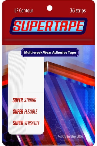 True Tape Supertape Oval LF C Protez Saç Bandı 2 CM x 7.5 CM 36'lı