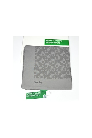 Benetton Elegante Uno Şal 1024 Yeni Gri