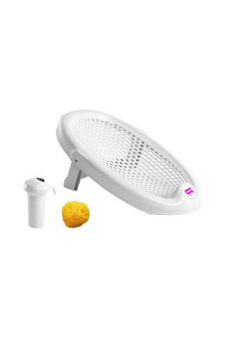 Okbaby Jelly Bebek Banyo Seti 3 Parça Kırık Beyaz
