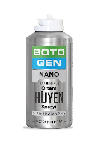 Botogen Nano Gümüş Ortam Hijyen Spreyi Klima Bombası 150 Ml