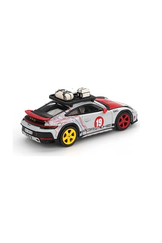 Mini Gt 1068 1/64 Porsche 911 Dakar "uncle Rally" - Blister Paket Çok Renkli