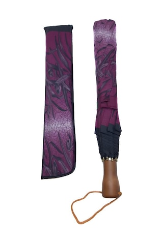Baginn Snotline-april Kadın Şemsiye Otomatik Açılır 10telli Kapalı Boyut 40 CM 95 CM Çap Vizon Ekose 001