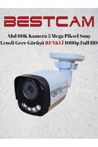 Ahd 60k Kamera 5 Mega Piksel Sony Lensli Gece Görüşü Renkli 1080p Ahd 60k Kamera 5 Mega Piksel Sony Lensli Gece Görüşü Renkli 1080p
