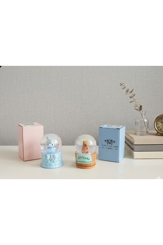 Popüler İkonlar Bir Arada 7 Cm -5 Cm Işıklı Kapibara & My Melody İkilisi 01