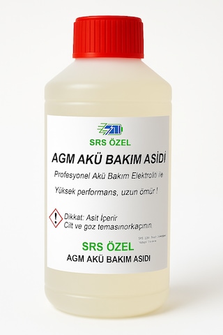 Agm Akü Bakım Asidi, Start-stop Akü, Akü Canlandırma, Akü Bakım Sıvısı