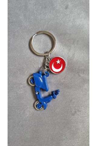 Motor Anahtarlık Mavi Motor Anahtarlık Mavi