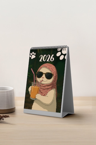 Köpek Tasarım 2026 Masa Takvimi Pytktkv027