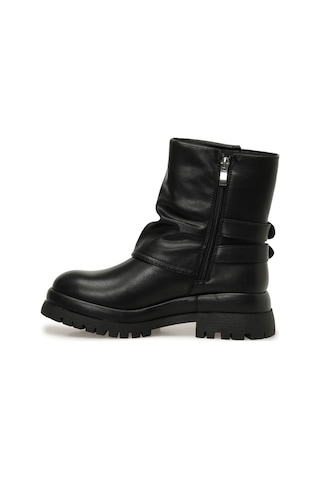 Butigo 25k-8103 5pr Siyah Kadın Biker Bot 000000000102050925 Siyah