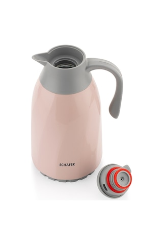 Schafer Kitchenhouse Cam Termos 1.3 L Pudra