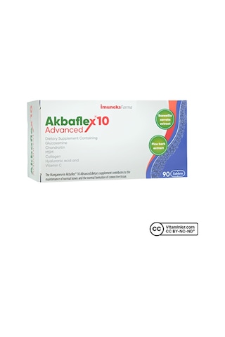 Imuneks Akbaflex Glukozamin 90 Tablet
