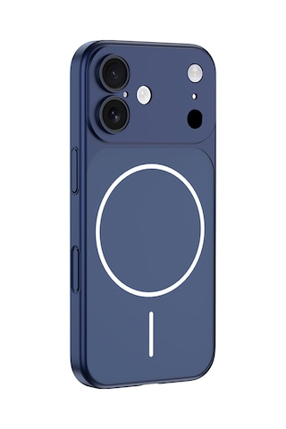Apple Uyumlu iPhone 17 Kılıf M-safe Şarj Özellikli Kamera Korumalı Kapak Spark Turuncu