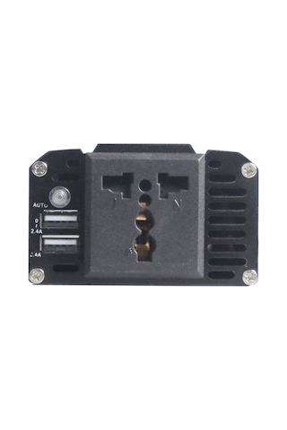 Supermarket1 Arac Inverteri Mavi 12v-220v 400w Sürekli Güç 2 Usb Ac Çıkışı Ev Aletleri İçin