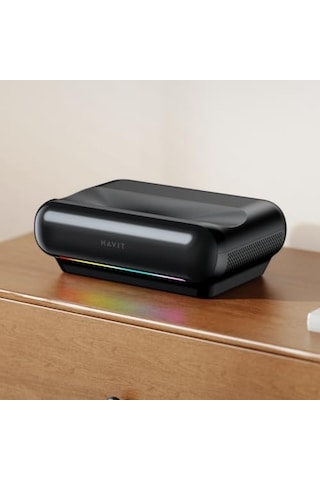 Havit Pj610 Plus Ultra Kısa Mesafe Lazer Projeksiyon Cihazı 900 Ansı / 4k Destekli/google Tv