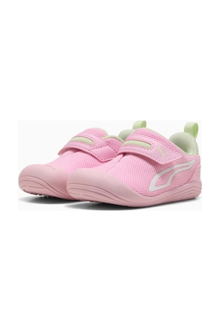 Puma Kız Çocuk Kitten Cırt Cırtlı Spor Ayakkabı 22-27 Pembe