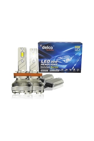 Delco İnvictus Serisi H7 Led Xenon Far Ampulü 20000 Lümen 650...
