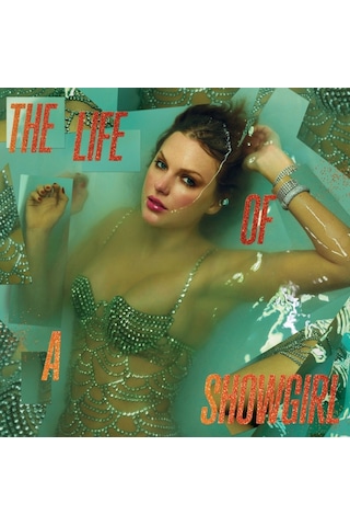 Taylor Swift - The Life Of A Showgirl Portofino Orange Glitter Vinyl Plak