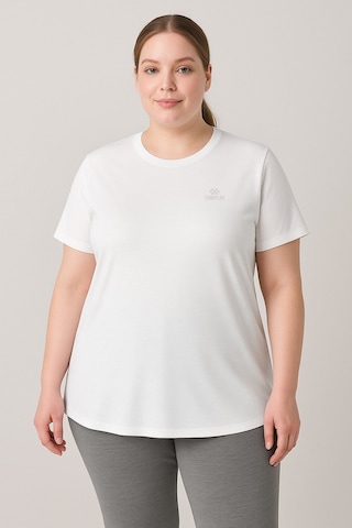 Tommylife Rahat Form 3lü Paket Siyah-beyaz-haki Battal Kadın T-shirt - 97308 Siyah - Yeşil