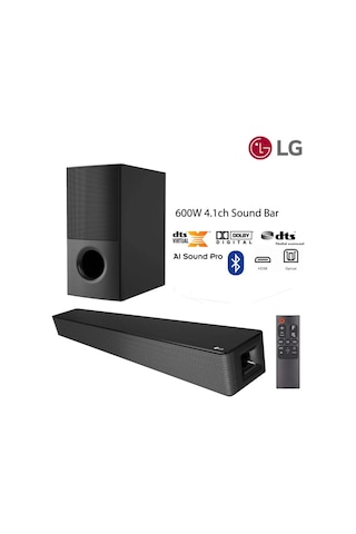 600w Yüksek Ses Ve Kaliteli Soundbar, 4.1 Kanal Sinema Kalitesi, Kablosuz Bluetooth Optik Ve Usb-119080
