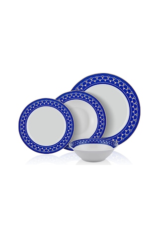 The Mia MIREIRA 24 Parça Yemek Seti - Bone Porselen