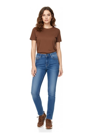 Brg Jeans Kadın Jean Pantolon Yüksek Bel B-1245 Mavi