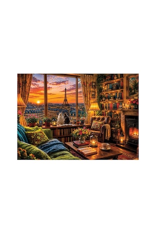 Anatolian 1500 Parçalık Puzzle - Bir Fincan Paris 4587