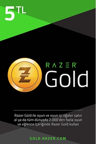 5 Tl Razer Gold Tr Pin