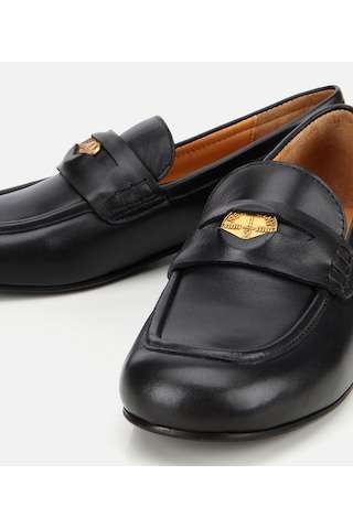 Hotiç Kadın Deri Siyah Klasik Loafer 01ayh312940a100 01ayh312940a100