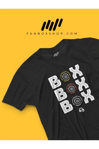 Flood Of Style Box Box Box T-shirt Siyah