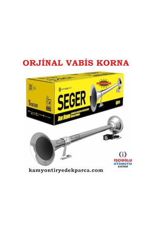 Seger Vabis Marin Korna 24 Volt Krom