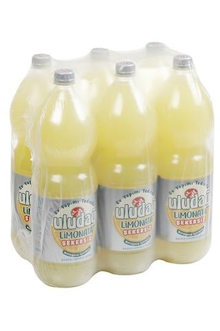 Uludağ Limonata Şekersiz 1 Lt X 6 Adet
