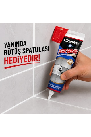 400 Ml Beyaz Derz Dolgusu + Derz Kazıyıcı Seti Fayans Seramik Derz Yenileme Ve Tamir Kiti