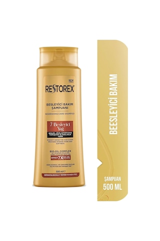 Restorex 7 Besleyici Yağ Besleyici Bakım Şampuanı 5 x 500 ML